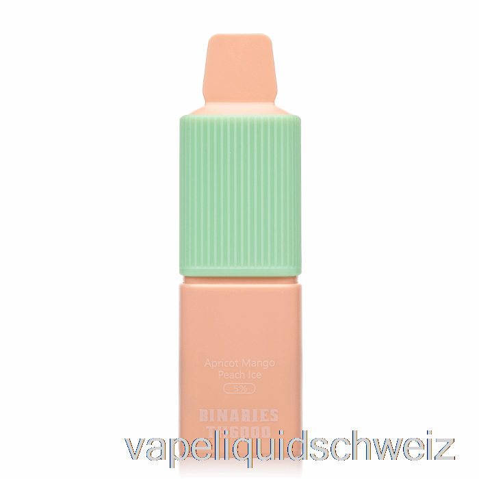 Horizon Binaries TH6000 Einweg-Aprikosen-Mango-Pfirsich-Eis-Vape Ohne Nikotin